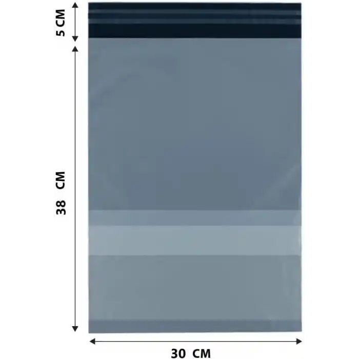 Cepsiz Ekonomik Kargo Poşeti 25 Adet 30CmX38Cm+5