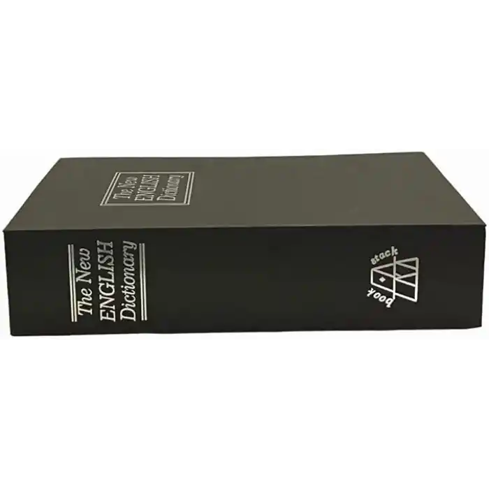 LOREX LR-SBB Kitap Şeklinde Gizli Kasa - Kumbara - Siyah