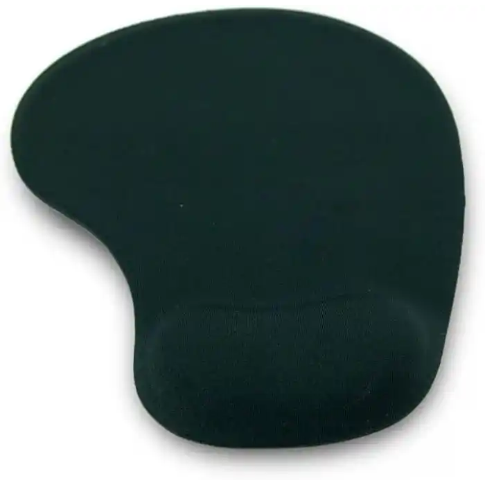 Coverzone Bilek Destekli Mouse Pad Kumaş Yüzey Kaymaz Alt Taban Kullanıcı Dostu Şık ve Rahat Tasarım Fare Altlığı (Siyah)