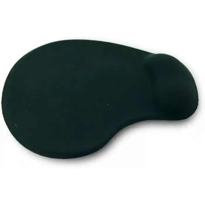 Coverzone Bilek Destekli Mouse Pad Kumaş Yüzey Kaymaz Alt Taban Kullanıcı Dostu Şık ve Rahat Tasarım Fare Altlığı (Siyah)