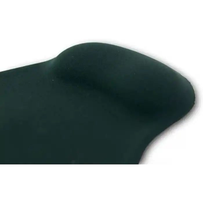 Coverzone Bilek Destekli Mouse Pad Kumaş Yüzey Kaymaz Alt Taban Kullanıcı Dostu Şık ve Rahat Tasarım Fare Altlığı (Siyah)