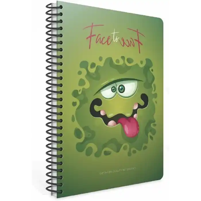 Gıpta 187577 Defter A4 Face To Face Spiralli 80 Yaprak Kareli 4244