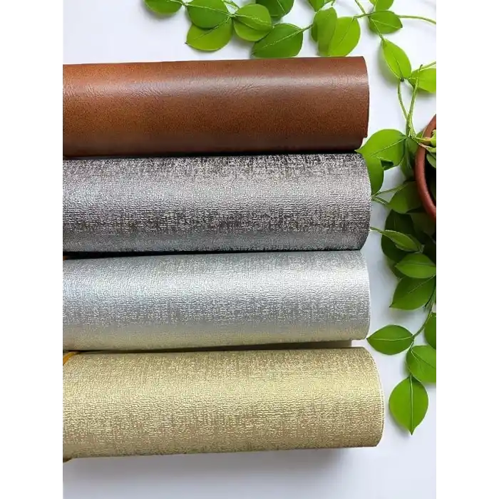 Varan Tekstil Yapışkanlı Kırmızı Suni Deri 100 * 140 Cm