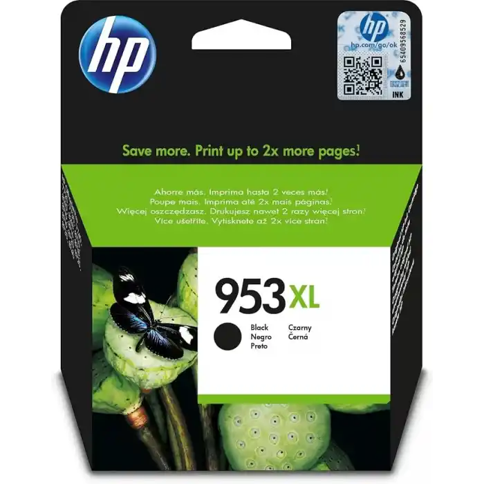 HP 953XL Black Original Large Capacity Ink Cartridge (L0S70AE)
