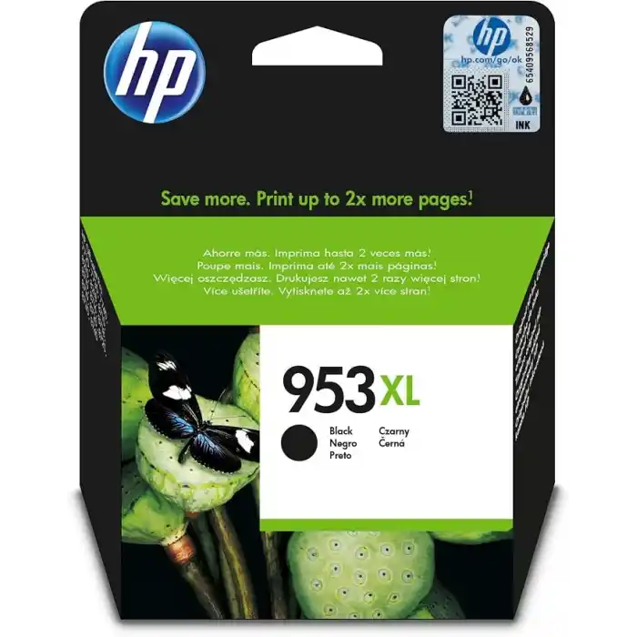 HP 953XL Black Original Large Capacity Ink Cartridge (L0S70AE)