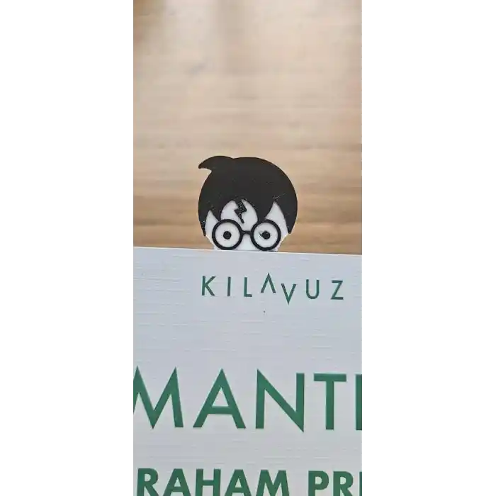 3D Baskı Harry Potter Figürlü Kitap Ayracı 7li Set