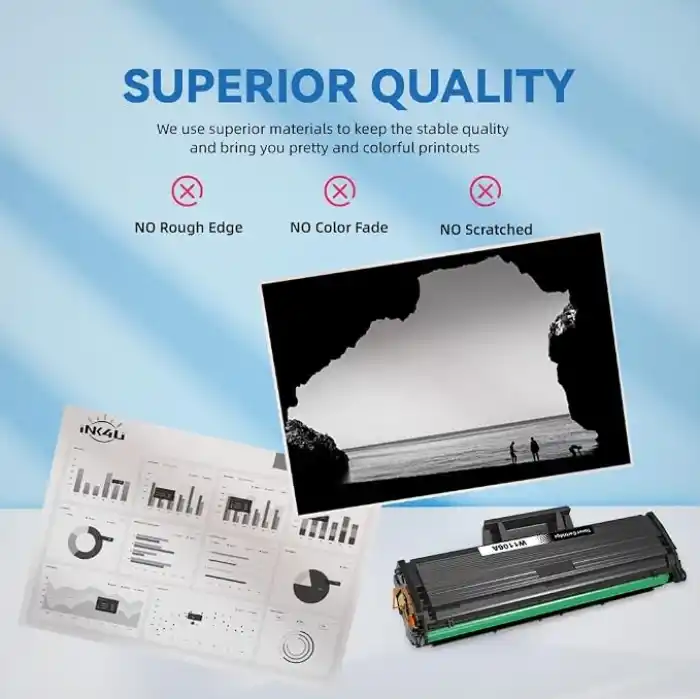 1 siyah 106A Toner kartuş uyumlu 106A W1106A lazer 107a 107r 107w HP lazer MFP 135a 135r 135w 135wg 137fnw 137fwg