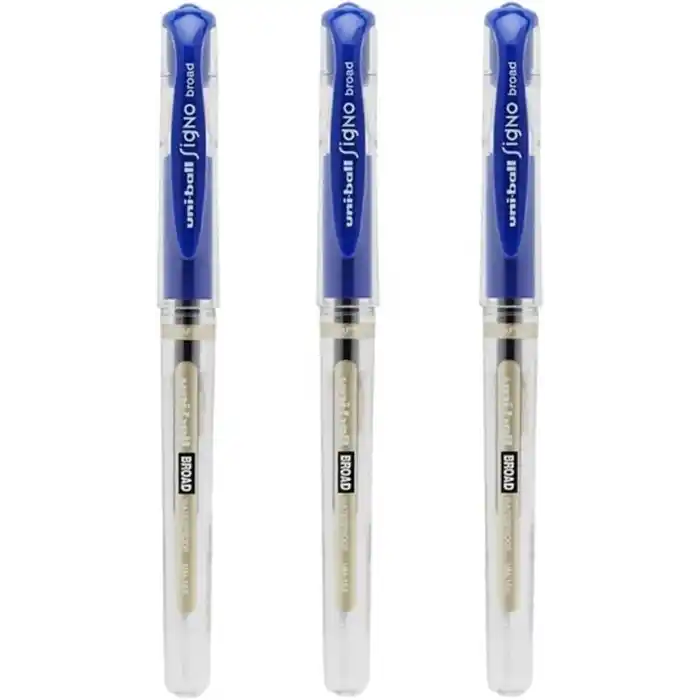 Uni-Ball Uniball Um-153 Signo Broad 1.0 Mm Imza Kalemi Mavi - 3 Adet