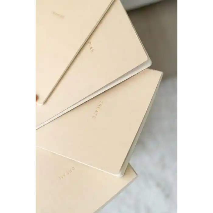 Matt Notebook 18x24cm 4lü Defter Set Kareli Terzi Dikiş Kraft Geri Dönüşümlü