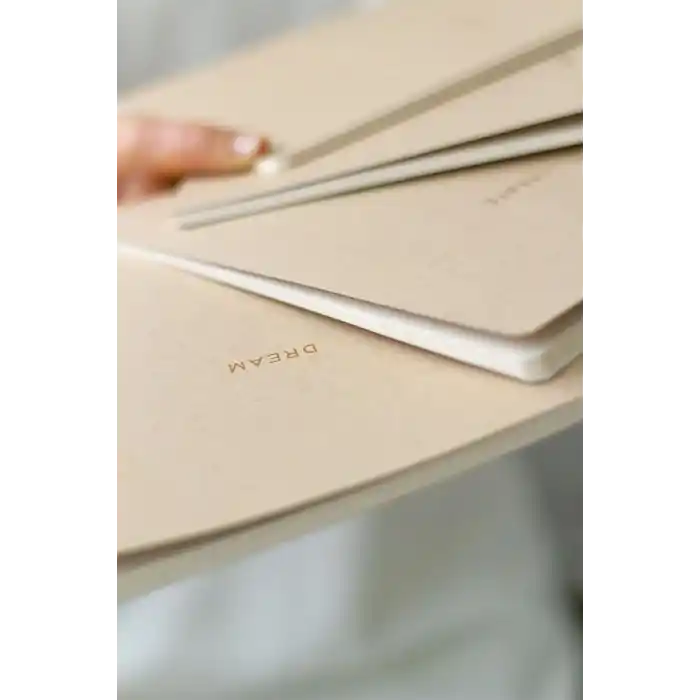 Matt Notebook 18x24cm 4lü Defter Set Kareli Terzi Dikiş Kraft Geri Dönüşümlü