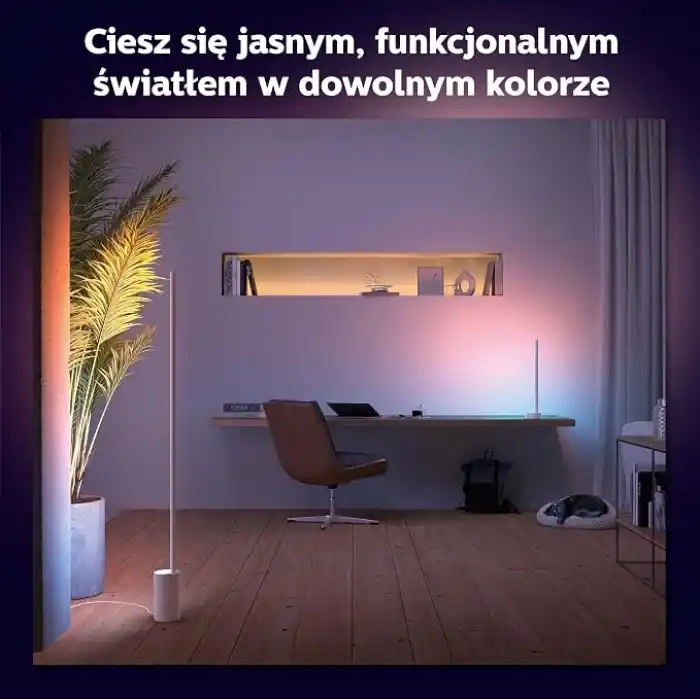 Philips Hue 17625200 Gradient Signe Ayaklı Lamba, Beyaz