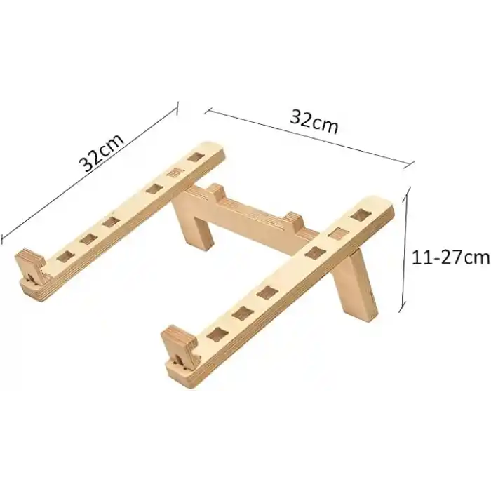 Mahi-Mahi Laptop Standı & Kitap Okuma Standı, 11-17.3 inç Uyumlu, Taşınabilir Dizüstü Bilgisayar Standı, Ergonomik Tasarım, 6 Farklı Yükseklik Ayarı