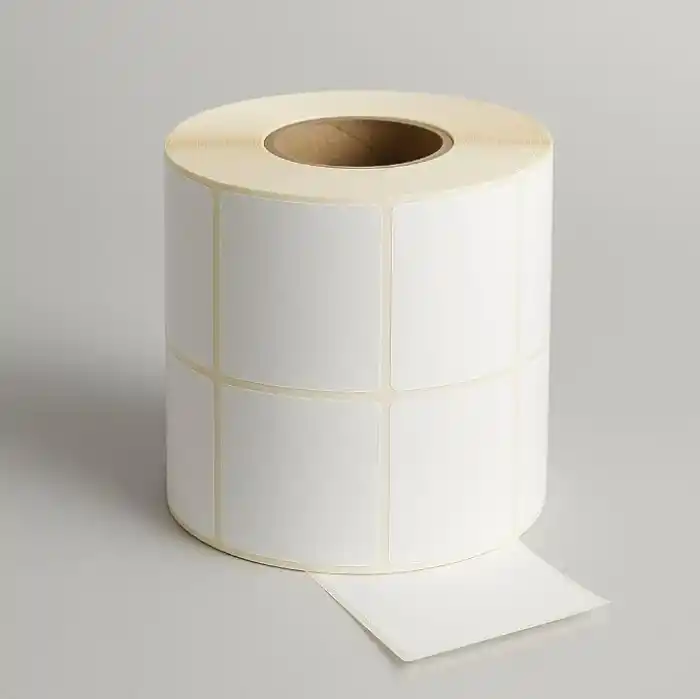 100x100 mm EKO TERMAL ETİKET RULO HOTMELT TUTKAL / 1000 Lİ SARIM/Ø 25 mm