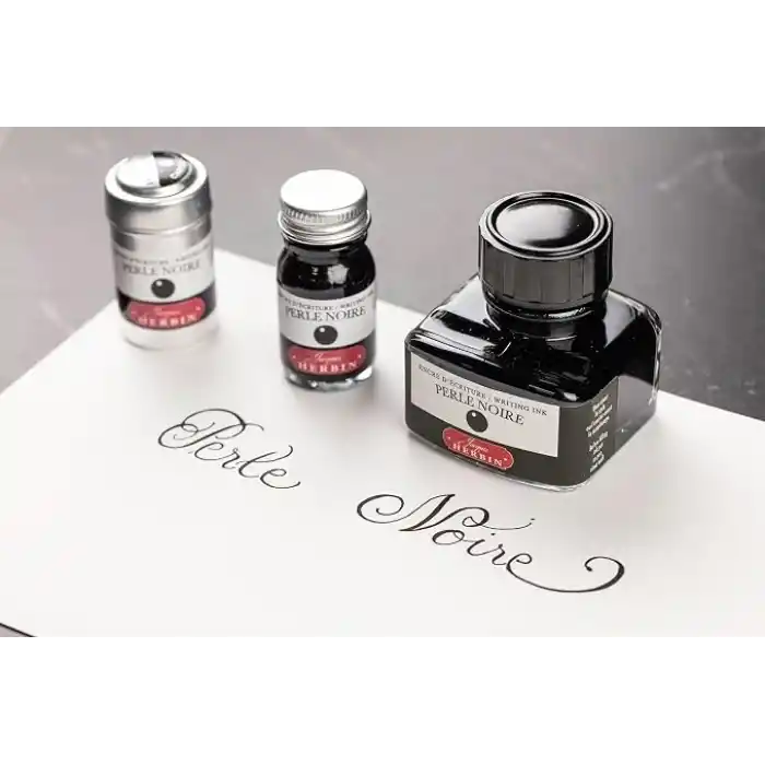 Jacques Herbin Şişe Dolma Kalem Mürekkebi 30 ml Perle Noi