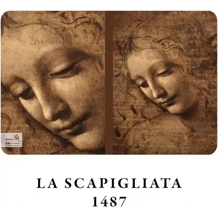 Retronote Da Vinci 4lü Defter Seti, Renaissance Series, Çizgisiz, 64 Sayfa, 14x21 cm