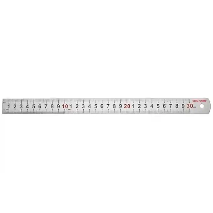Ceta Form Çelik Cetvel 15 cm P15-015