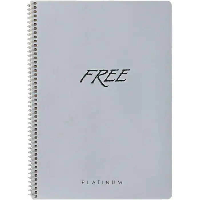 Keskin Color A4 100 Yp.Kareli PP Kap.Free Platinum Def