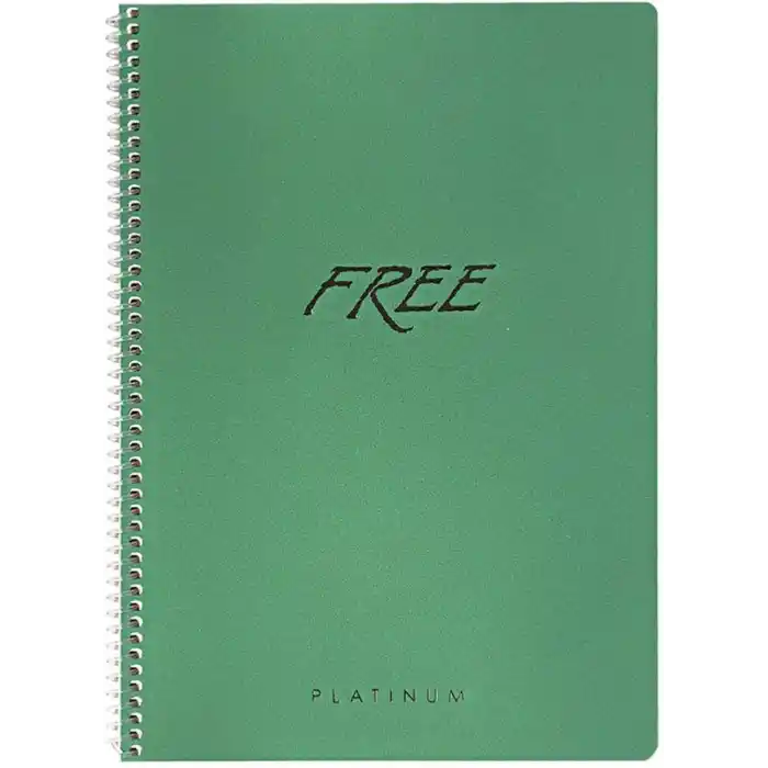 Keskin Color A4 100 Yp.Kareli PP Kap.Free Platinum Def
