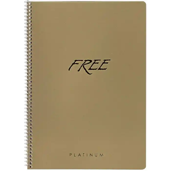 Keskin Color A4 100 Yp.Kareli PP Kap.Free Platinum Def