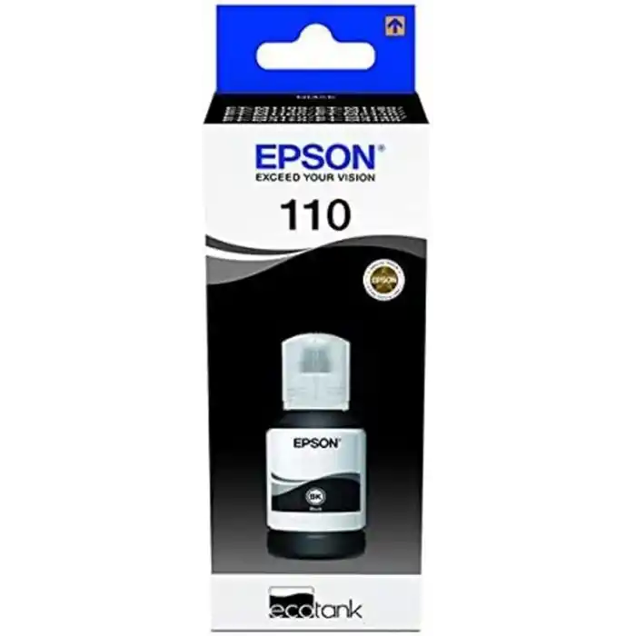 EPSON 110 Siyah Orjinal Şişe Mürekkep Kartuş C13t03p14a