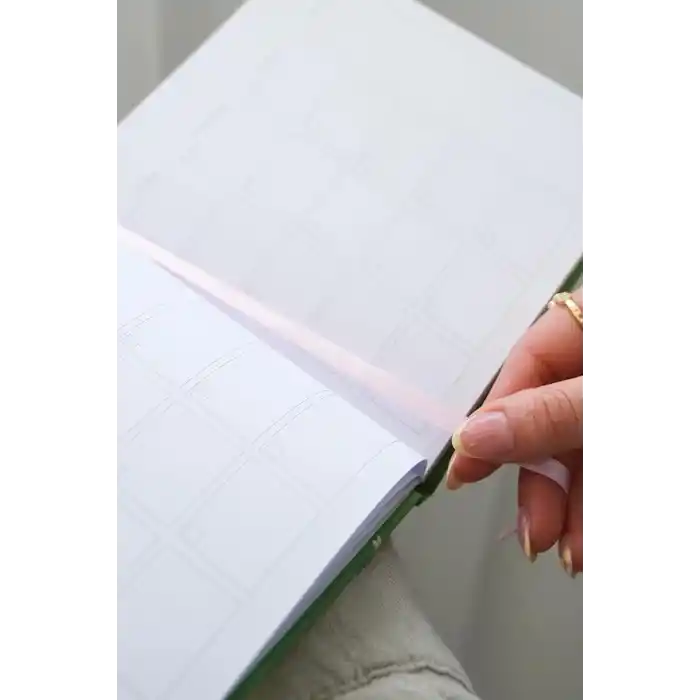 Matt Notebook 15x15 Kare Süresiz Planlayıcı Ajanda Manzara