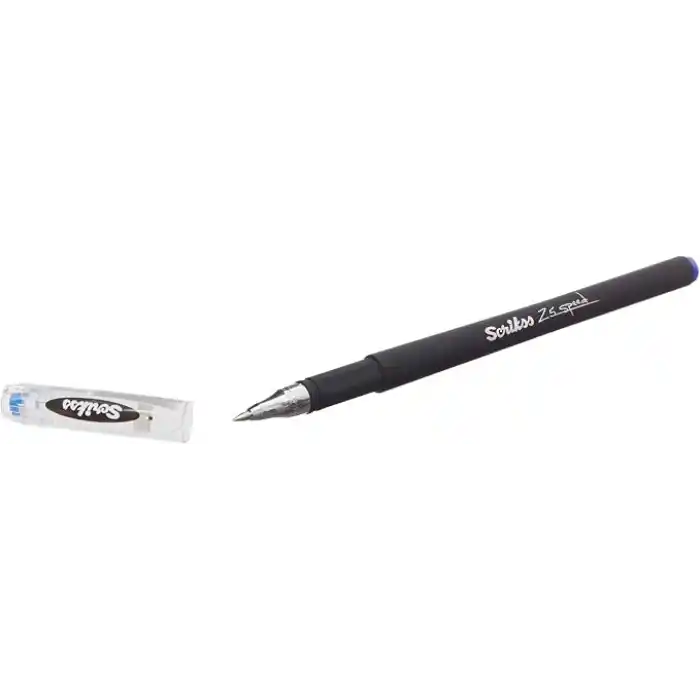 Scrikss Office Speed Jel Tükenmez Kalem 12li Ambalaj Mavi 0.5 Mm