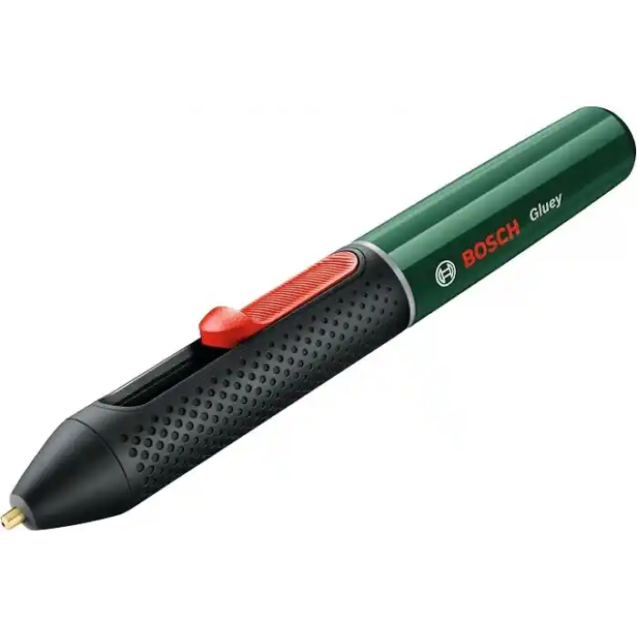 Bosch Home and Garden Gluey Akülü Tutkal Tabancası, Smokey Grey, 20 Tutkal Çubuğu, Gri, Karton Kutu