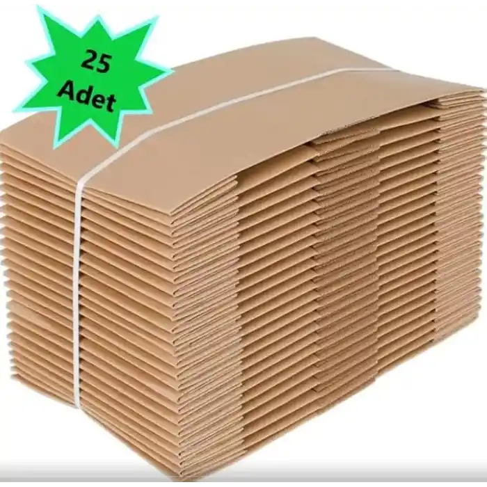 E-ticaret Kargo Kutusu 4 Nokta, 25x16x10 (25 Adet)