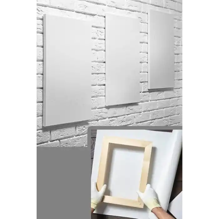 Lona Sanat Tuval%100 Pamuk 70X100 Cm 3Lü Paket