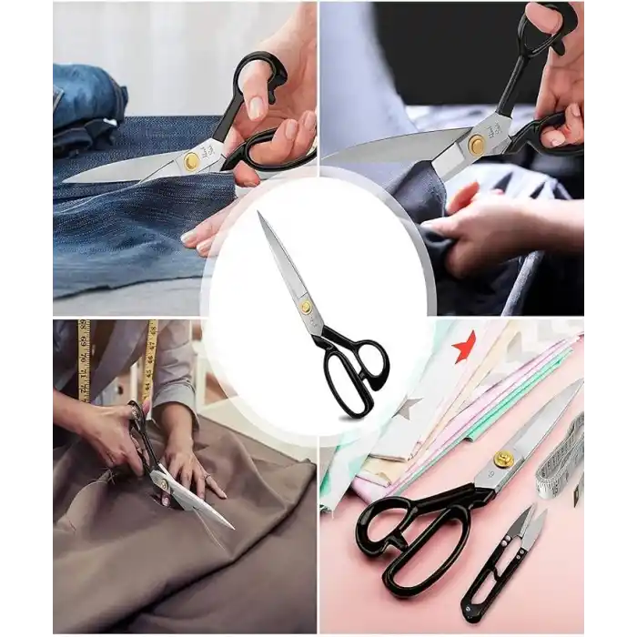 Çelik Profesyonel Kumaş Kesim Makası Set 8 No 20CM