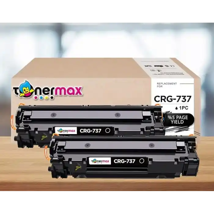 tonermax Canon Uyumlu CRG-737 Muadil Toner 2li Paket/ MF211 / MF212 / MF216 / MF217 / MF226 / MF229 / MF237