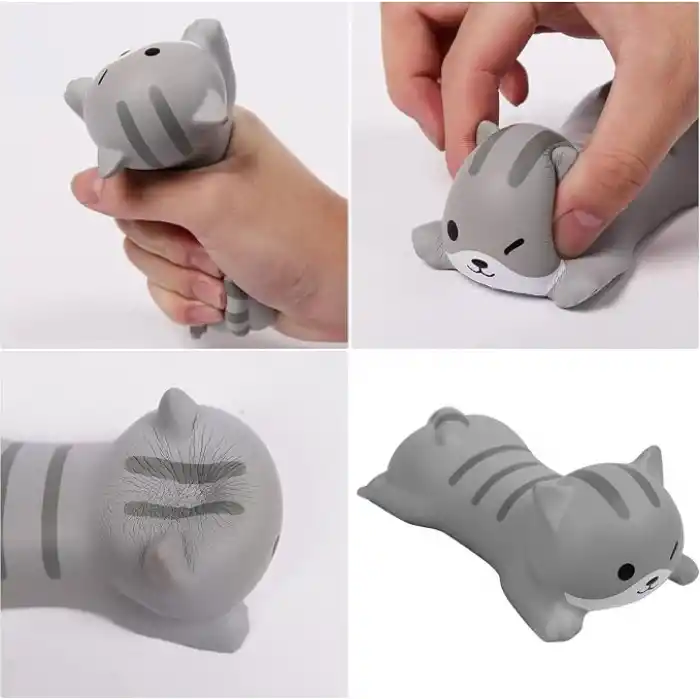 Kedi Şeklinde Yumuşak Squishy Mouse Pad