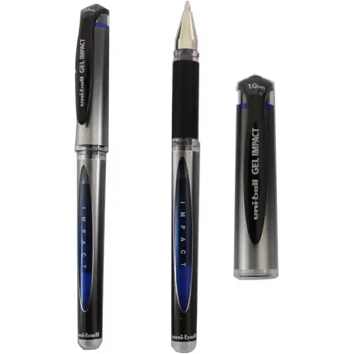 Uni-Ball UM-153S İmza Kalemi, Mavi