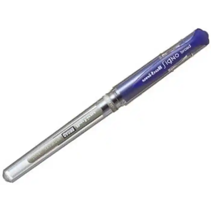 Uni-Ball UM-153S İmza Kalemi, Mavi