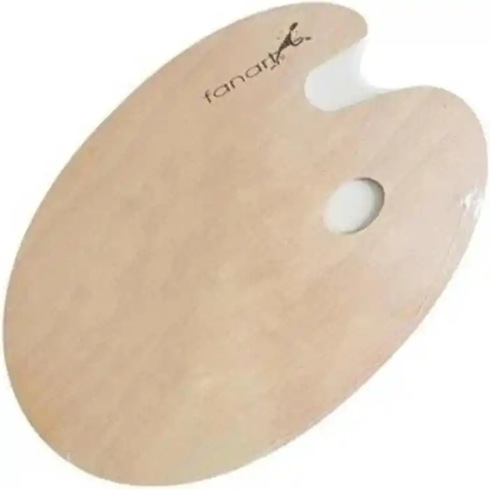 Fanart Academy Palet MDF Oval 20x30x0,3cm