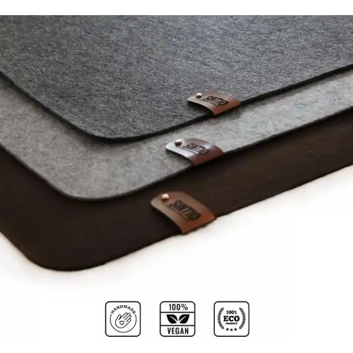 SİNTİO KEÇE MOUSEPED (50X100CM) AÇIK GRİ, Oyuncu Gamer Mouse Pad, Büyük Boy Large Ofis Tipi Mouse Ped, Fare Altlığı, Düz Masa Koruyucu Klavye Altı Mousepad
