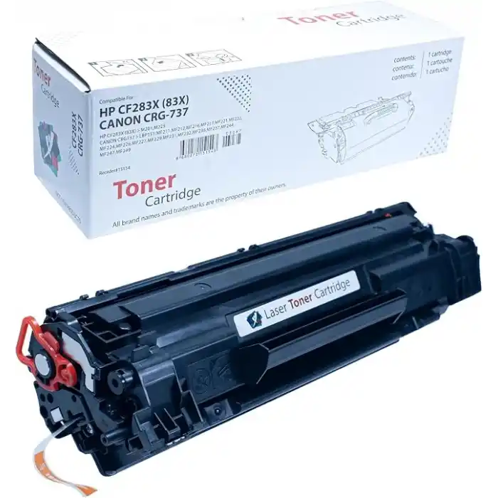 YSY HP 83A 83X CF283A CF283X Uyumlu Çipli Muadil Toner - HP LaserJet Pro M127fw M125nw M127fn M125a M201dw M225dn (2.500 Sayfa / Yüksek Kapasite)