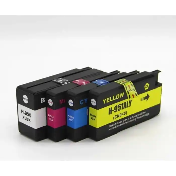 Ppt Premium® Hp Officejet Pro 8600 Plus Uyumlu Yüksek Kapasite 4 Renk Muadil Kartuş Seti