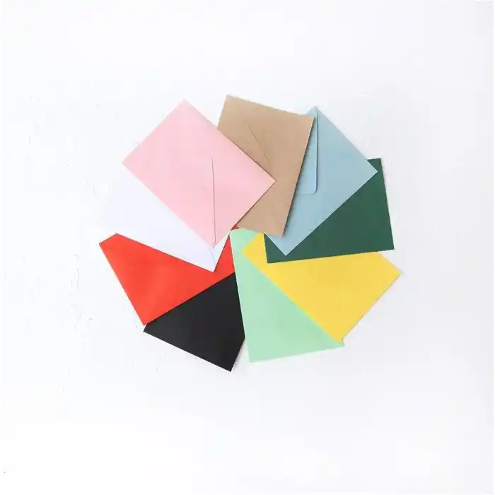 Bimotif Su yeşili standart zarf, 13x18 cm 25 adet