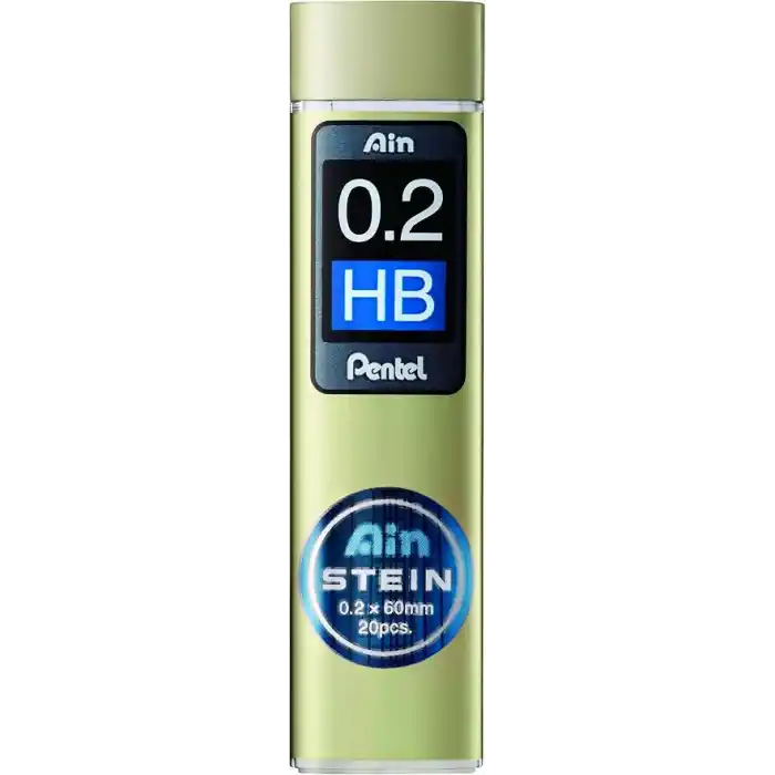 Pentel C272W-Hb Hi-Polymer Ain Stein Min 20 Adetlik Tüp, 0.2 mm