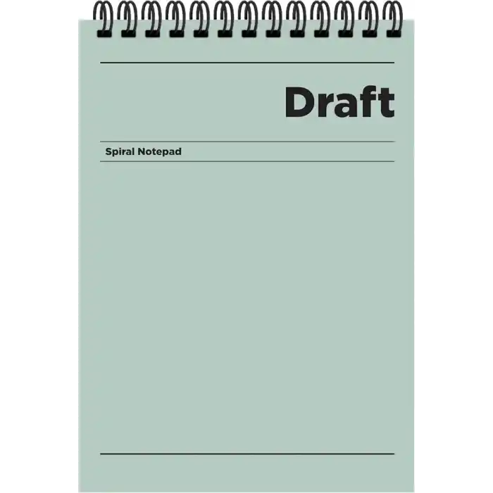 Keskin Color A4 Kareli Bloknot Draft - Yeşil