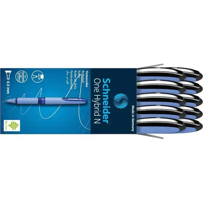 Schneider alıcının dönerbaşlı kalem One Hybrid N 03, Hybrid-Needlespitze 0,3 mm Siyah