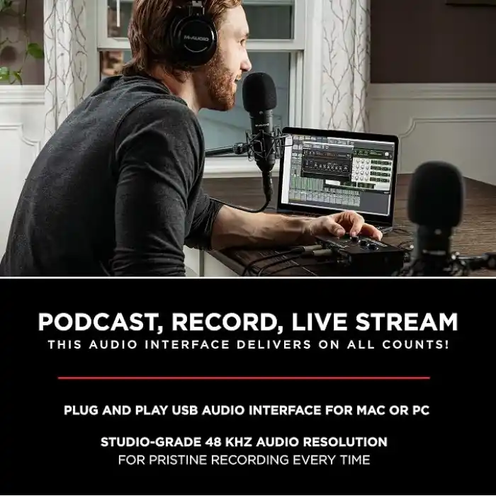 M-AUDIO M-Track Duo USB Ses Arabirimi