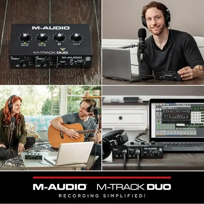 M-AUDIO M-Track Duo USB Ses Arabirimi