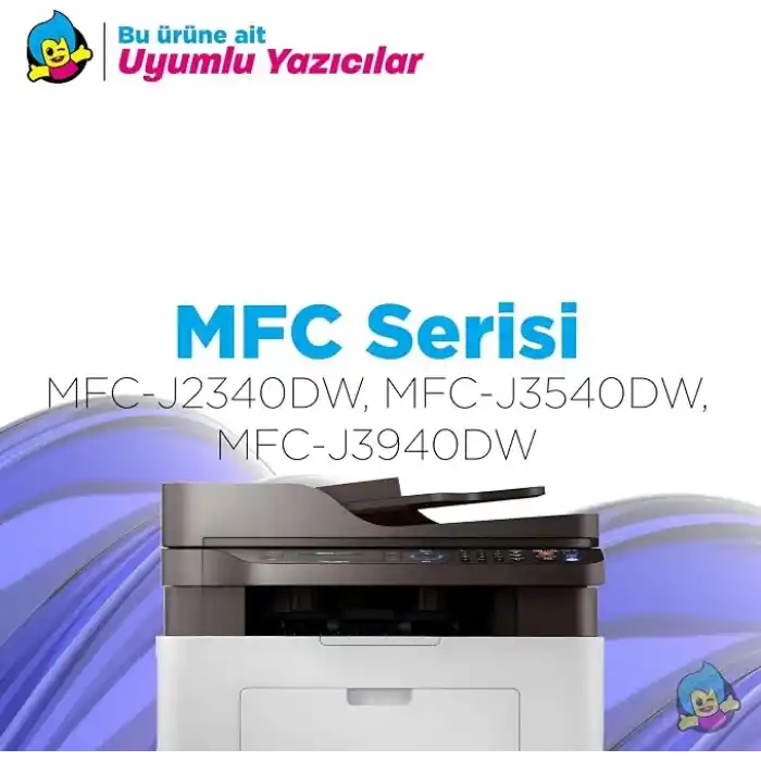 Brother Uyumlu Tonermax MFC-J2340DW Muadil Kartuş Takım - Yüksek Kapasiteli Ürün