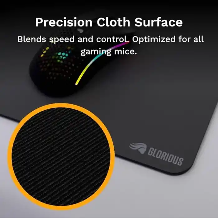 Glorious Oyun Mouse Pad GMP 2-3XL - Dökülmeye Dayanıklı Fare Altlığı, Oyun Sensörleri için Optimize Edilmiş, Hız ve Kontrol için Dengeli Yüzey, Kenarsız Tasarım - 1220 mm x 610 mm x 3 mm - Üçlü Ekstra
