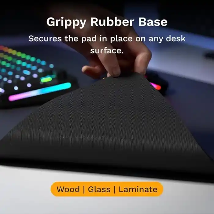 Glorious Oyun Mouse Pad GMP 2-3XL - Dökülmeye Dayanıklı Fare Altlığı, Oyun Sensörleri için Optimize Edilmiş, Hız ve Kontrol için Dengeli Yüzey, Kenarsız Tasarım - 1220 mm x 610 mm x 3 mm - Üçlü Ekstra