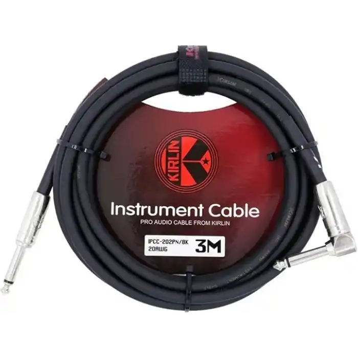 KIRLIN IPCC-202PN-3M Black Enstrüman Kablosu (3 mt)