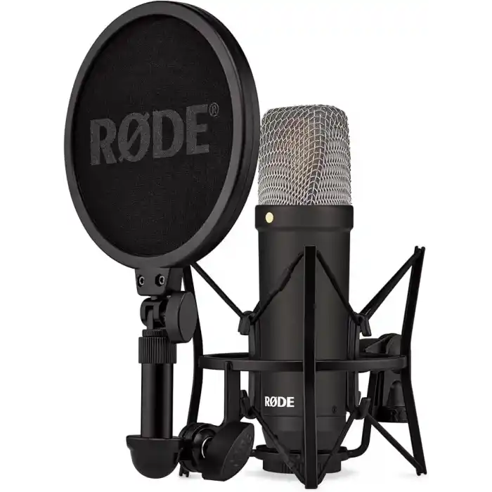 RODE NT1 Signature Series Large-Diaphragm Condenser Mikrofon (Siyah)