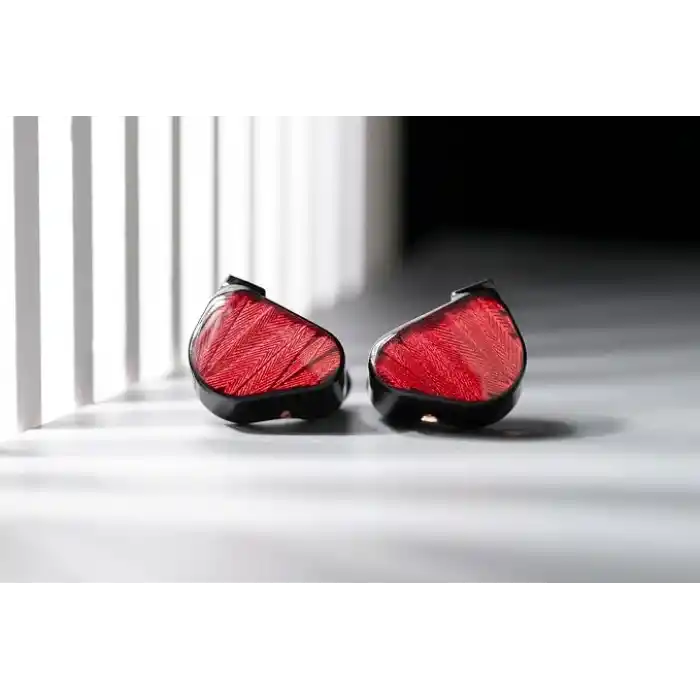 TRUTHEAR Zero Kırmızı Dual Dynamic Drivers In-Ear Headphone | Sahne, Stüdyo veya Odyofil için Çift Sürücülü Kulak içi/In-Ear Kablolu Monitör Kulaklık